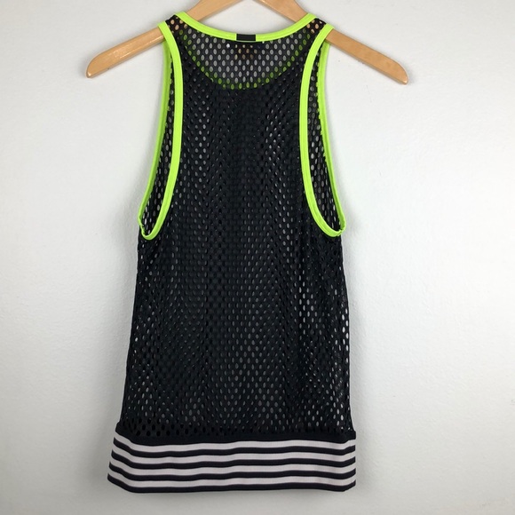 Monreal London Black Yellow Sleeveless Active Tank - Picture 4 of 8